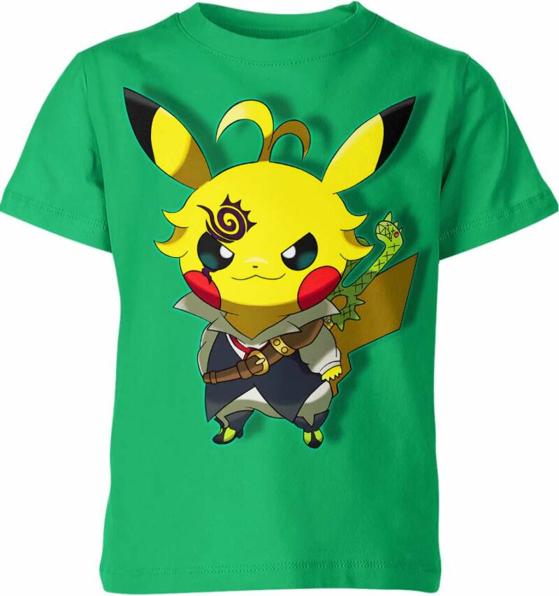 Meliodas Seven Deadly Sins x Pikachu From Pokemon Shirt