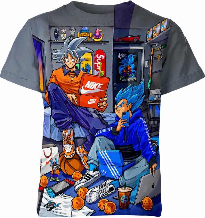 Son Goku and Vegeta from Dragon Ball Z Shirt