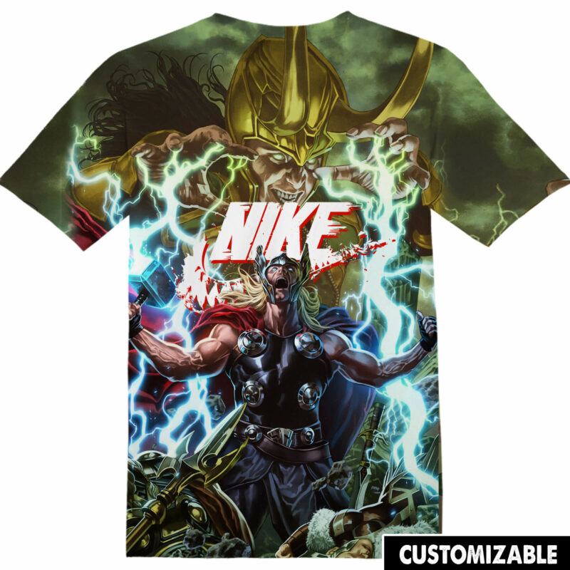 Customized Thor vs Loki Tshirt Fan Adult And Kid Tshirt